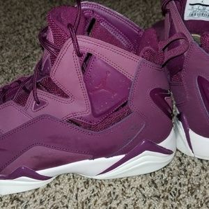 all purple jordans